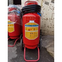 永安牌手推式干粉灭火器30公斤35公斤推车式灭火器30kg 35kg