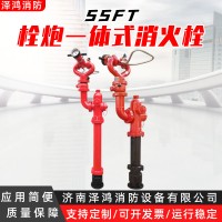 SSFT100栓炮一体消防水炮 消防灭火器材 快开自泄栓炮一体消防炮