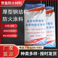 厚型非膨胀型钢结构防火涂料 隧道用厚型防火涂料承接施工