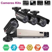 CCTV Security Camera System DVR硬盘录像机 摄像机监控头套装